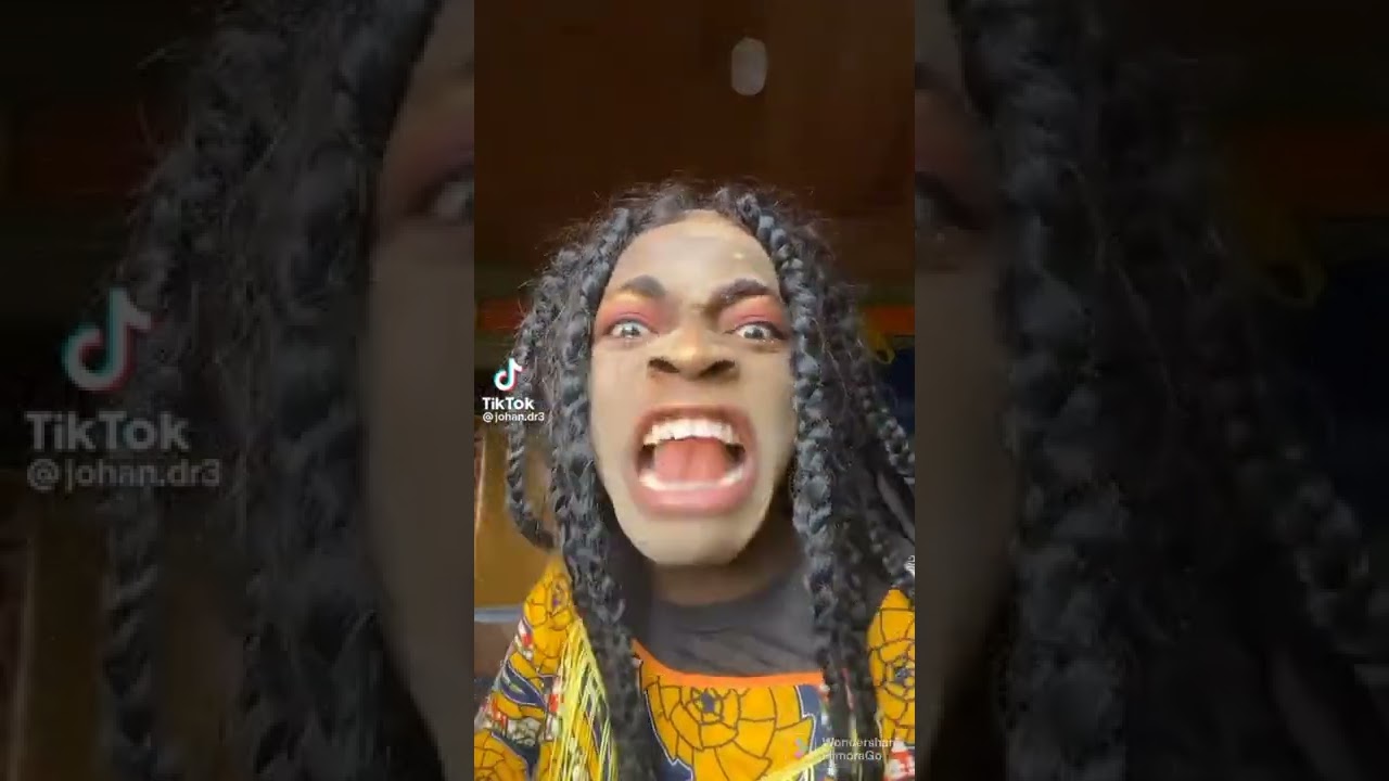Le docteur de la comédie Johan.  TIKTOK gabon