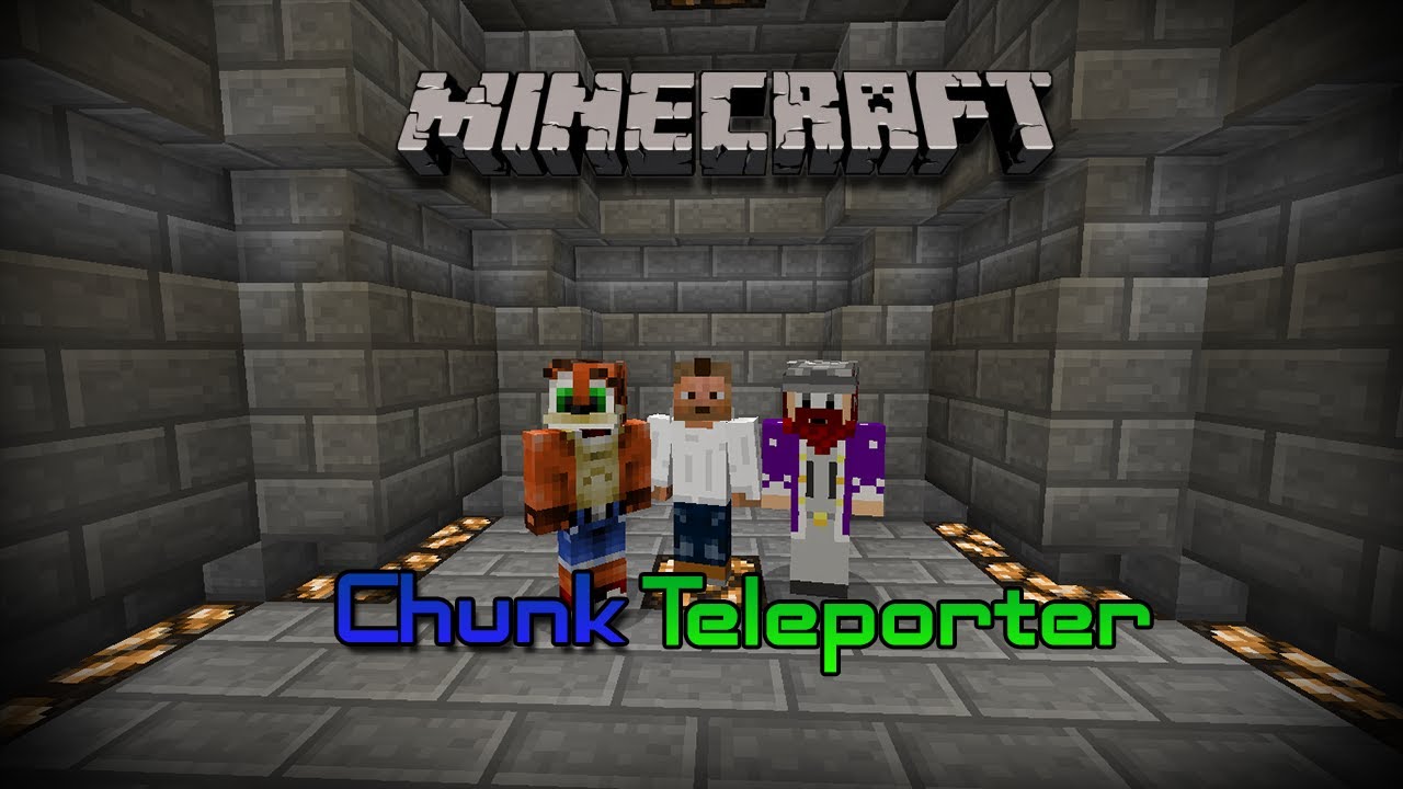 Minecraft Chunk Teleporter - ما اقوى عين سليمان