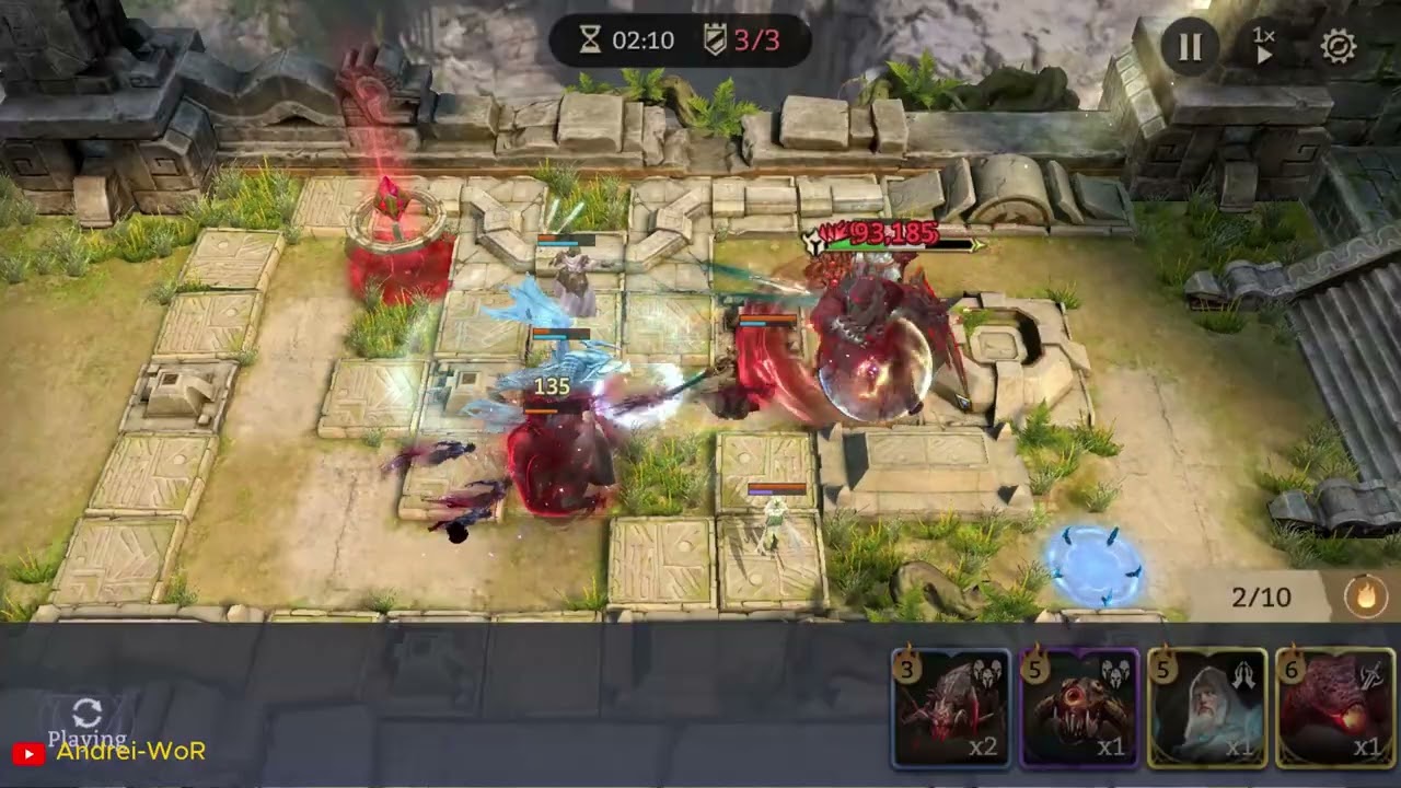 Iovar +Ymiret  + Count Dracula : Keep Map Layout - WoR GVG attack