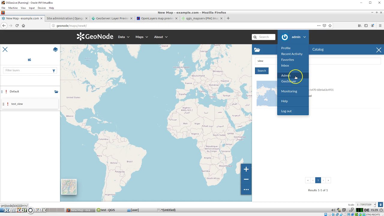 Configuring GeoNode to use a remote QGIS Server WMS with PostGIS view layer