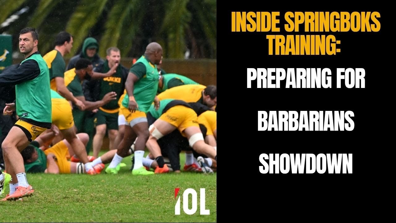 Inside Springboks Training: Preparing for Barbarians Showdown | IOL News
