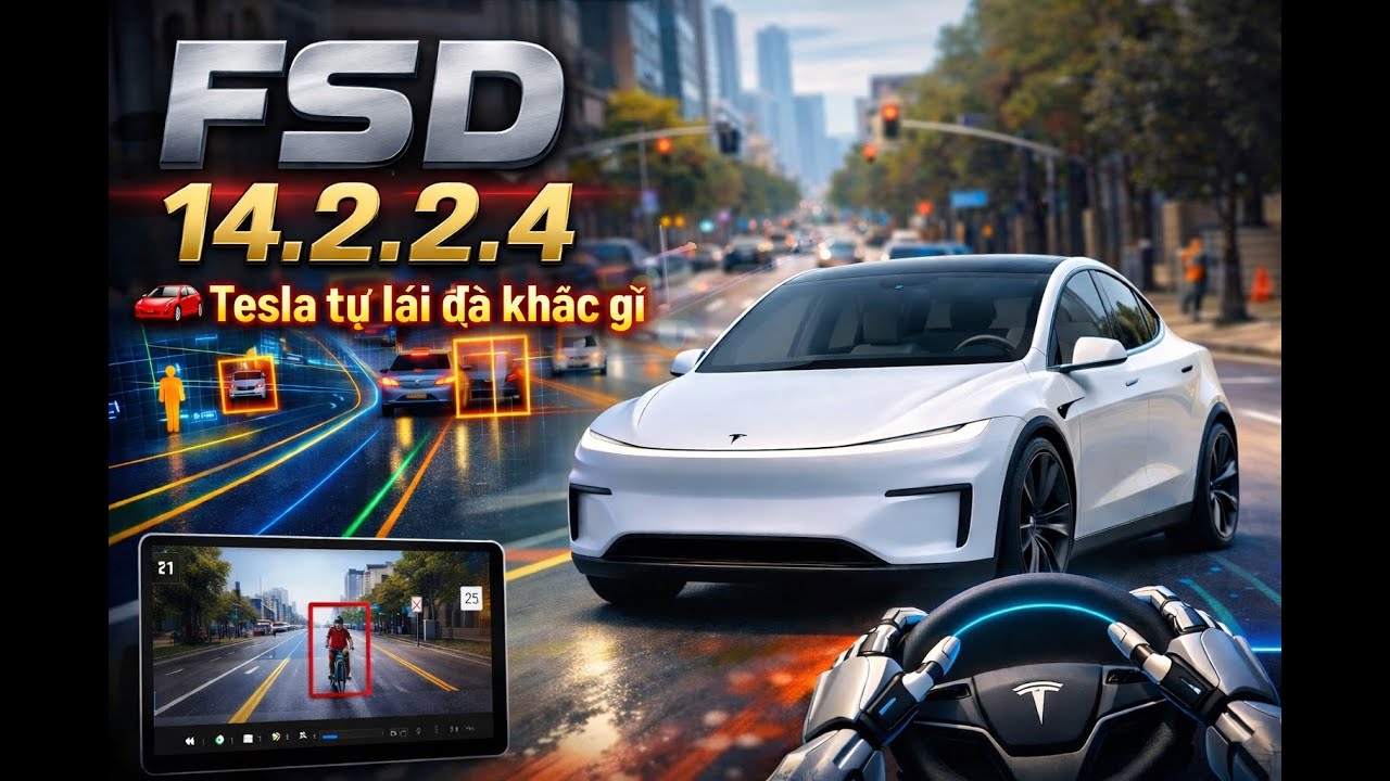 Tesla FSD có thực sự “lái như người”? Test thực tế