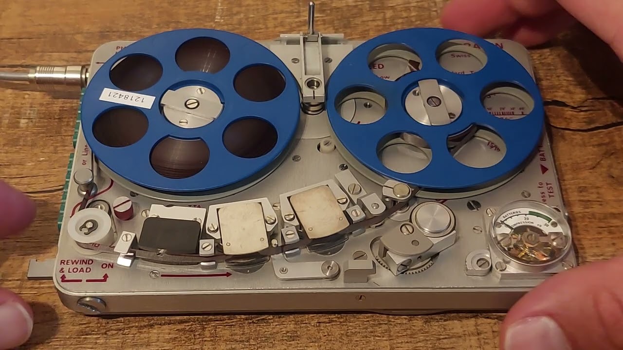 Nagra SNN (1973) Demonstration video