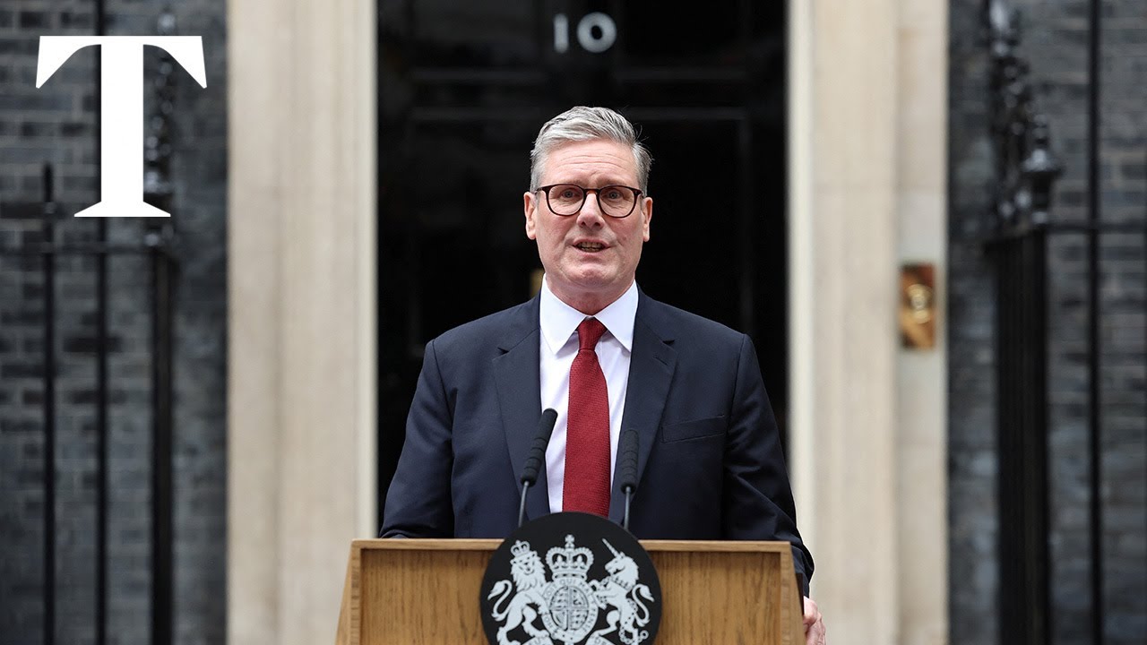 LIVE: Sir Keir Starmer delivers first speech as prime minister