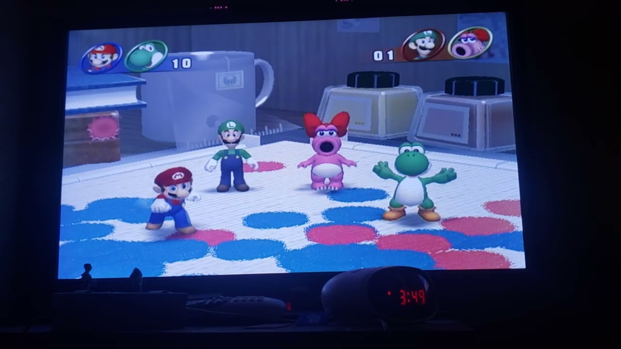 Mario Party 8 - Minigame Tent (2 VS 2 Minigame)