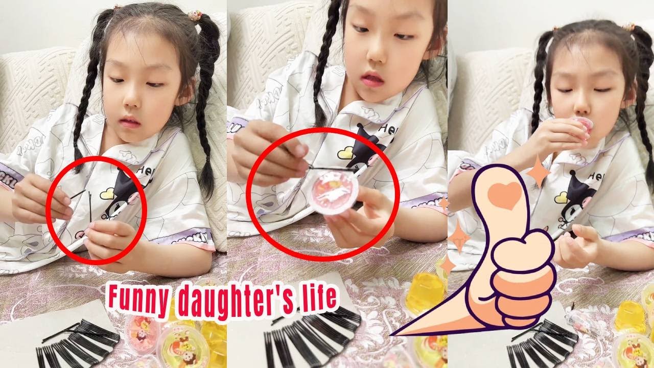My daughter's method is really labor-saving. Her new brain is really useful.