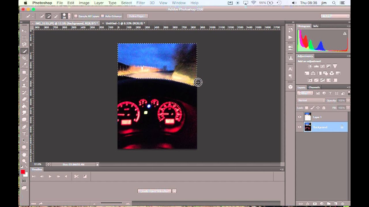 How to prepare an image for working into