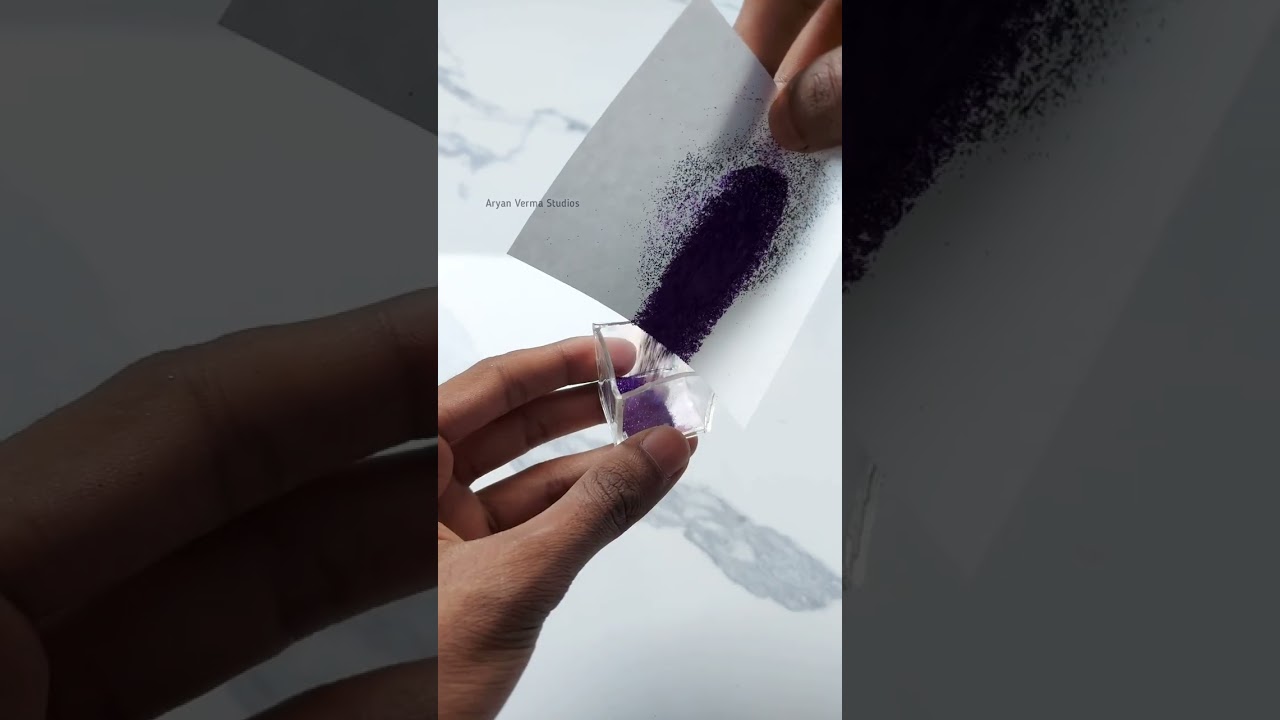 Purple 💜 Nano tape balloon art | BTS #shorts