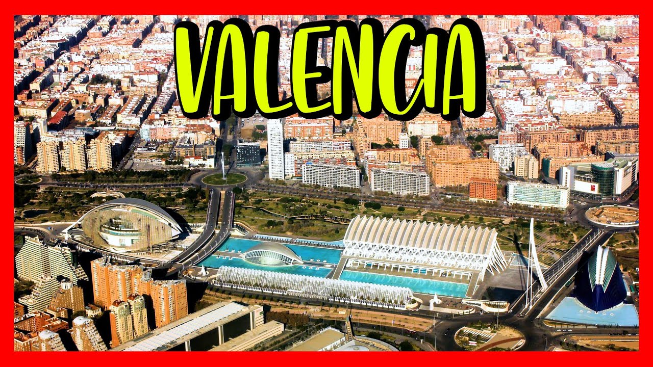 Vista aérea de VALENCIA 🇪🇦 España