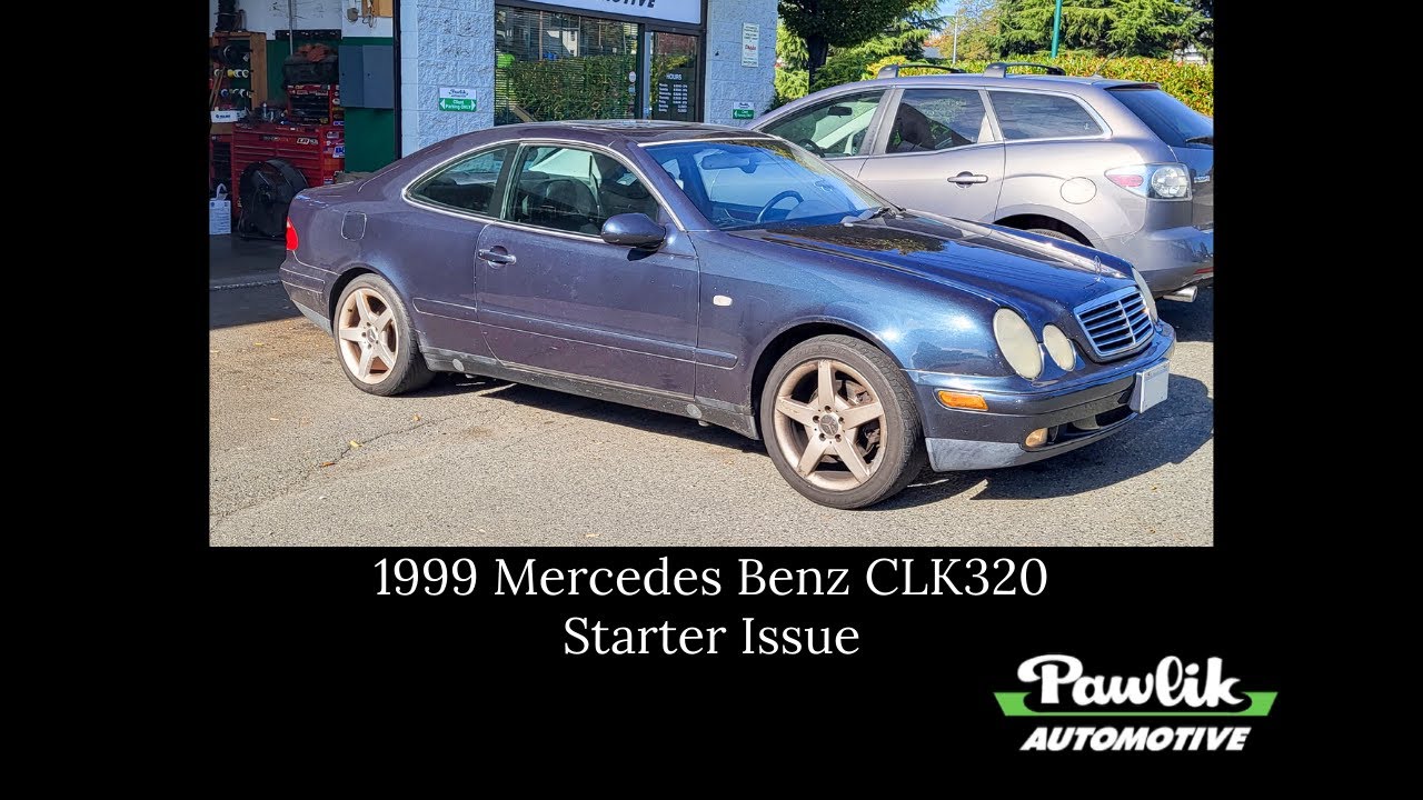 1999 Mercedes Benz CLK320 Проблема со стартером