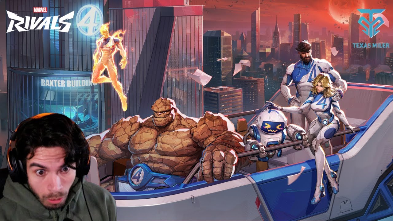 Marvel Rivals - Fantastic Four Trailer REACTION