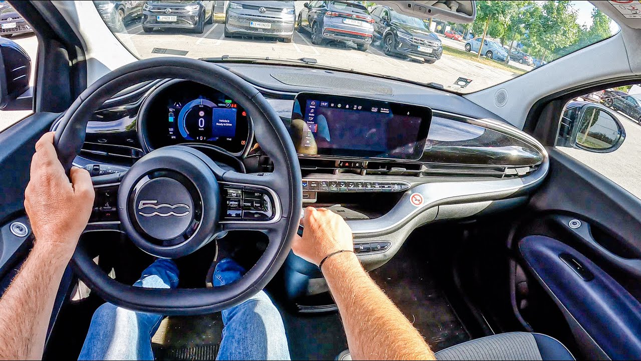2022 Fiat 500e | POV Test Drive 