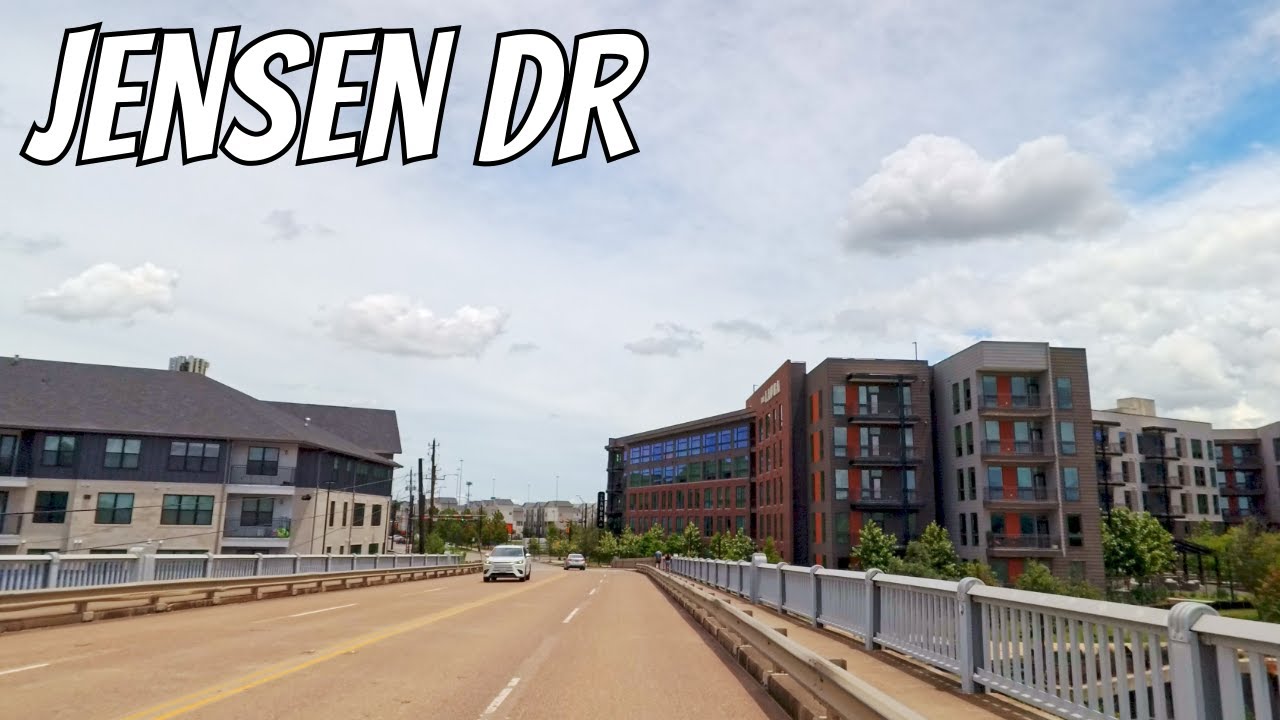 Jensen Dr! Drive with me in Houston!