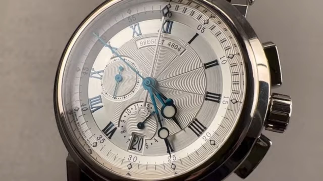 Обзор часов Breguet Marine Chronograph 5827BB/12/9Z8