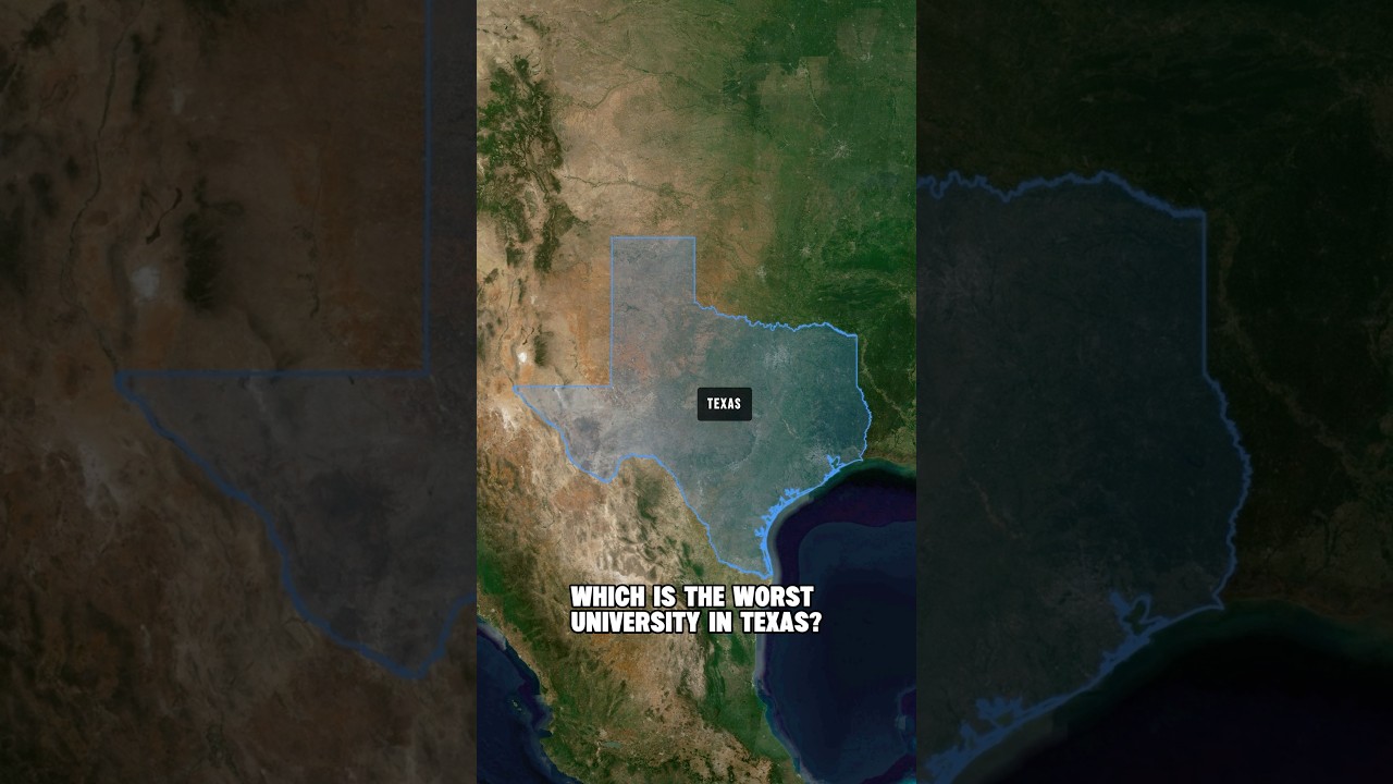 Worst University In Texas! #us #texas #university #shorts