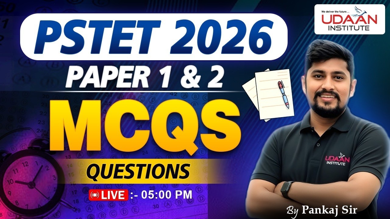MATH MIX MCQS #35 | PSTET PAPER 1 & 2 | PSTET 2026 | BY PANKAJ SIR