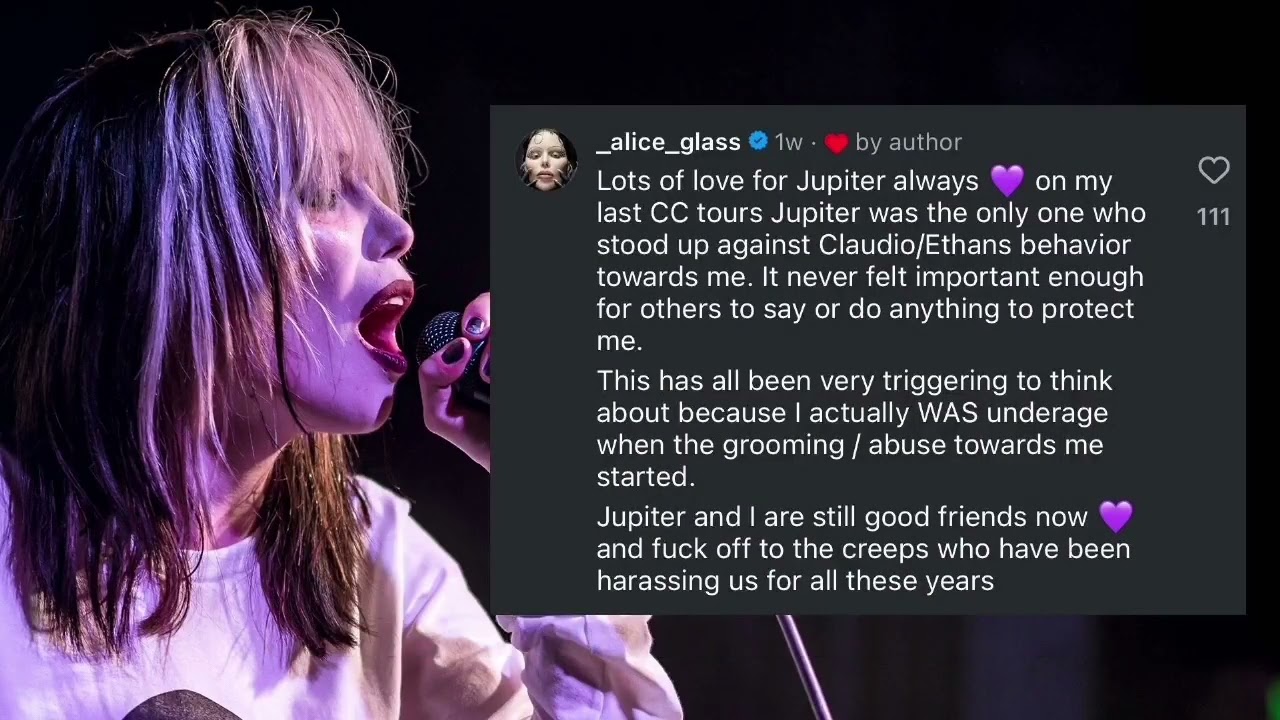 BOYCOTT ALICE GLASS