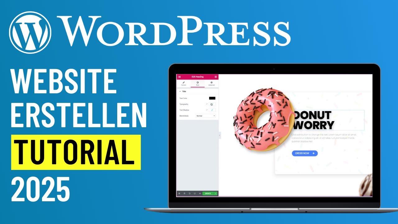 Website erstellen mit WordPress - Tutorial auf Deutsch f&uuml;r Einsteiger