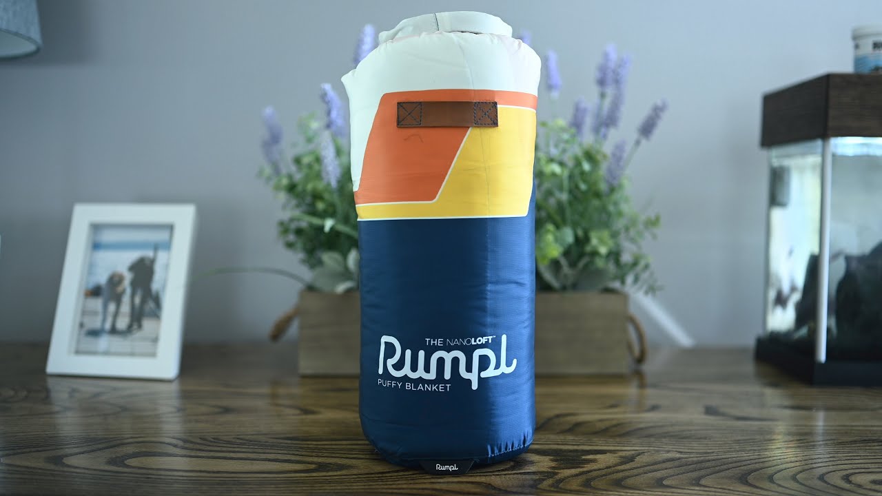 Rumpl NanoLoft -- The Go Anywhere, Withstand Anything, Look Great Blanket