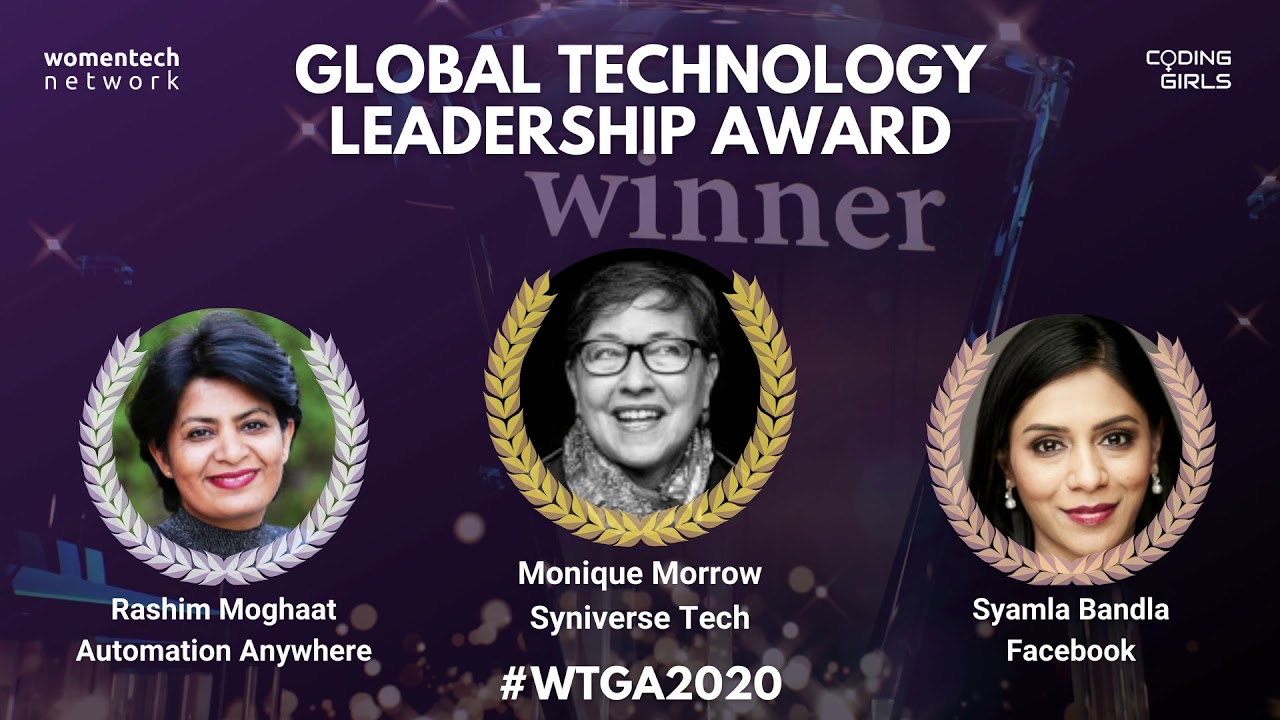 Women in Tech Global Technology Leadership Award 2020