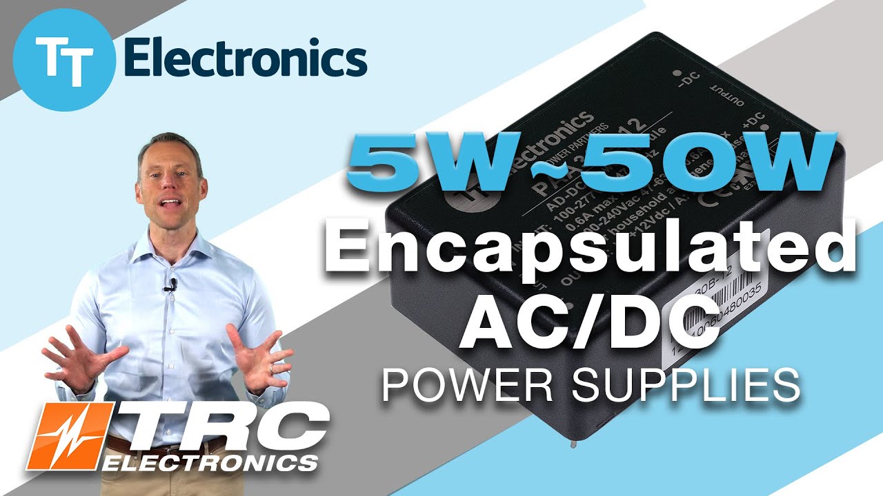 TT Electronics PAA Encapsulated Power Supplies