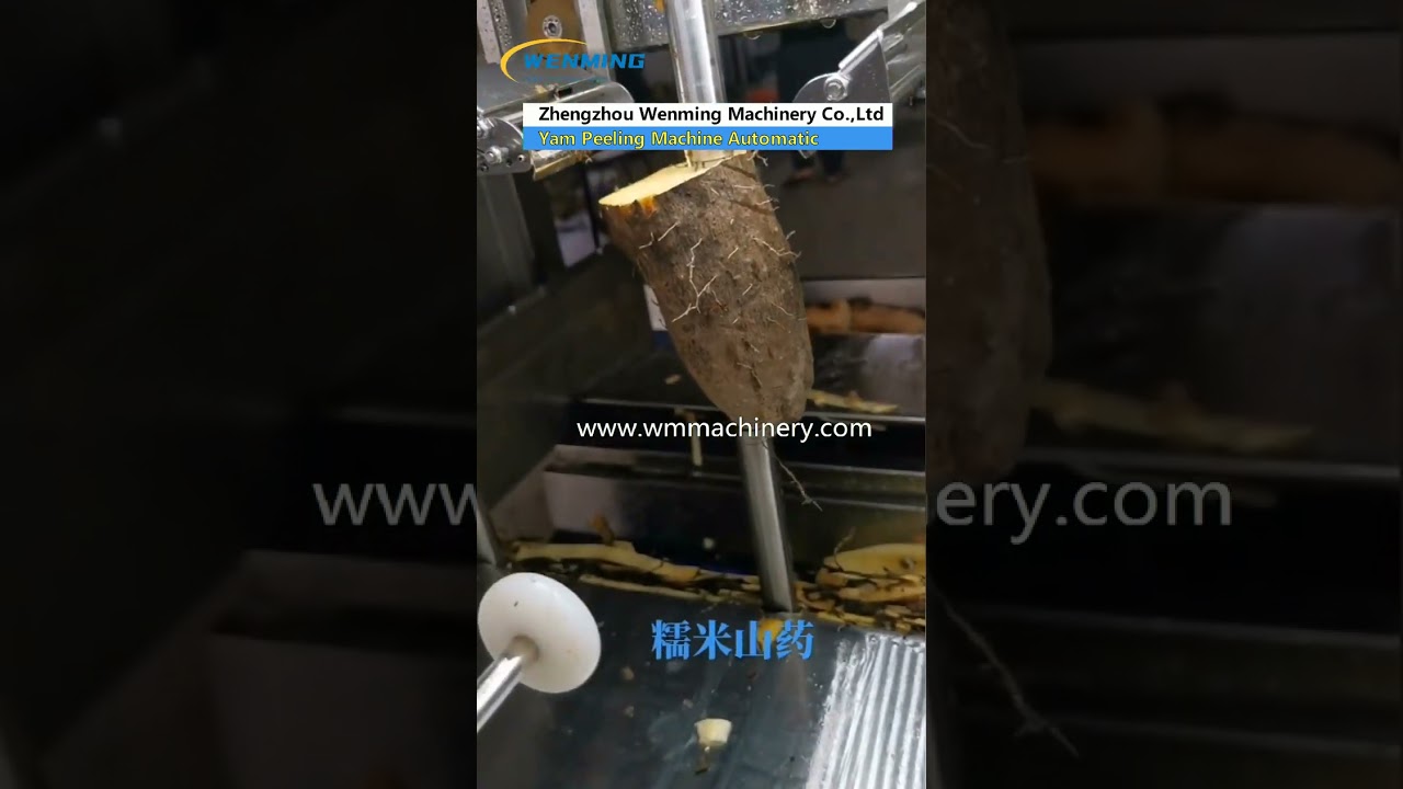Yam Peeling Machine Automatic Peeler for fruits Industrial high capacity