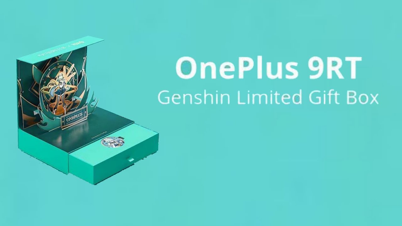 OnePlus 9RT Genshin Limited Gift Box