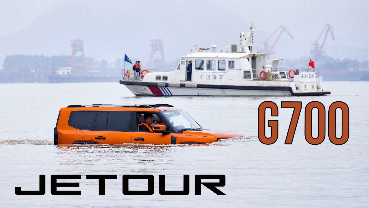 Главная интрига Jetour G700 раскрыта! Как он может плавать по воде?