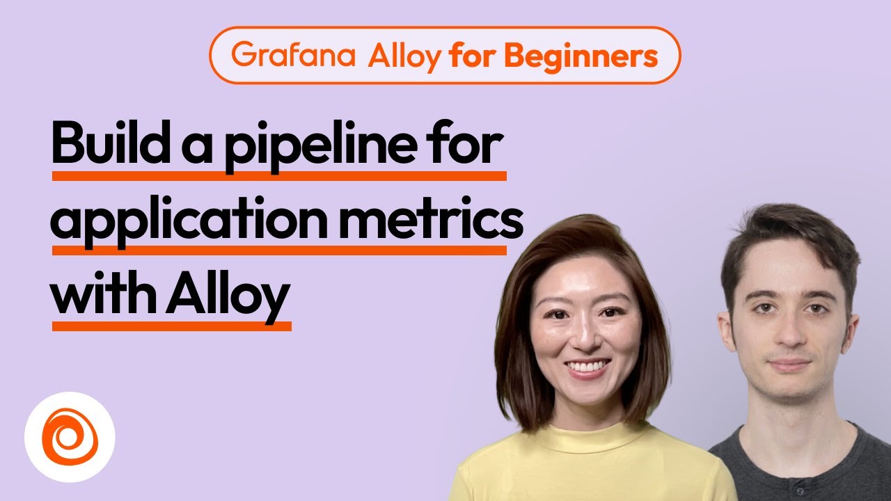 Создание конвейера для сбора метрик приложений с помощью Alloy | Grafana Alloy для начинающих, вы...