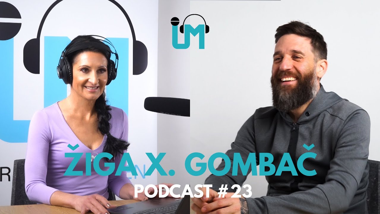 Uršula Majcen Podcast #23 – ŽIGA X GOMBAČ *PODNAPISI*