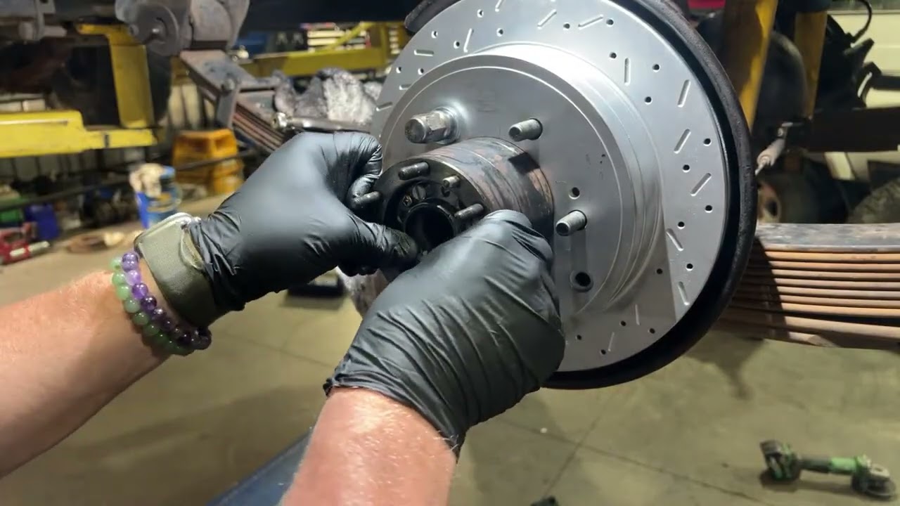 HZJ75 axle stud replacement