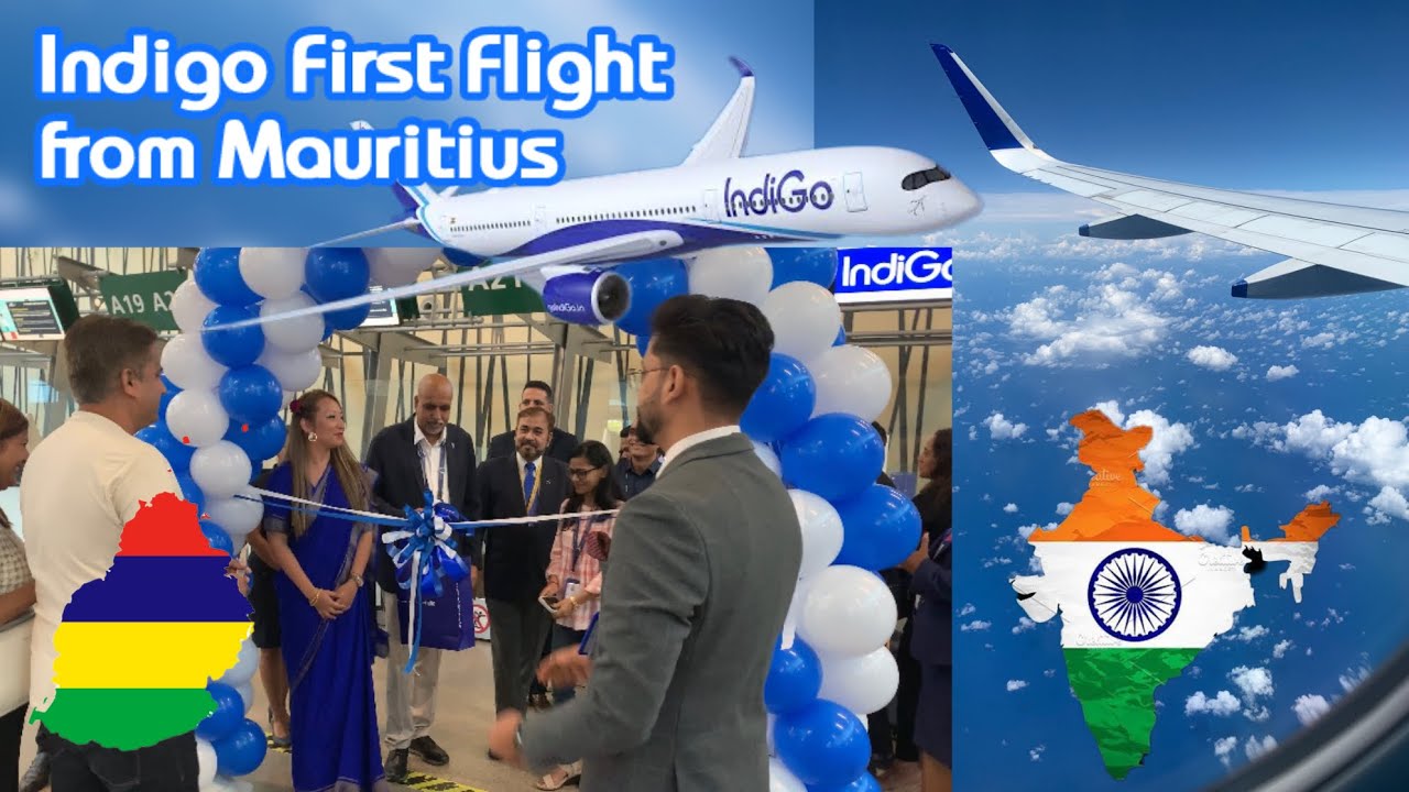 Mauritius to Bangalore Indigo First Day | #mauritius #indigo