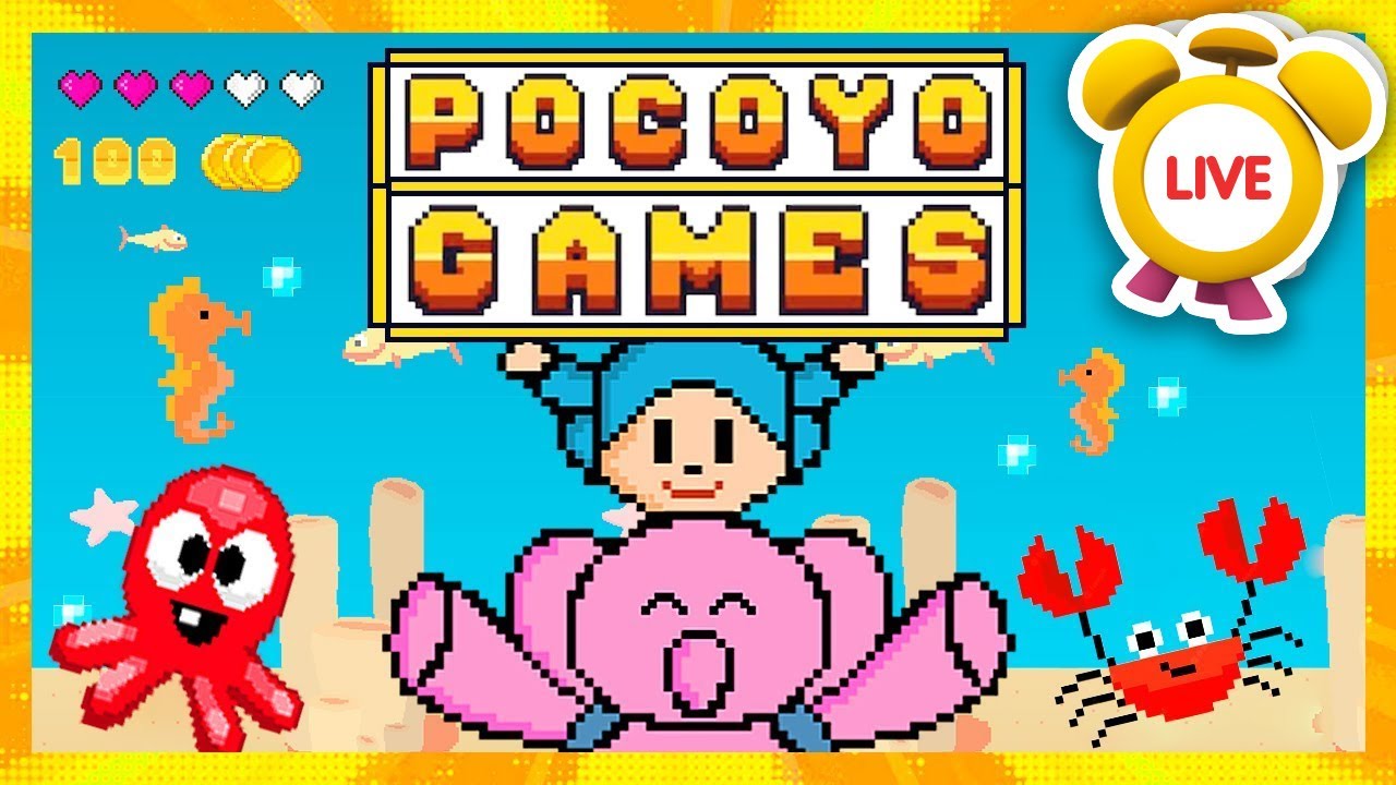 Os Melhores Videogames | DESENHOS ANIMADOS INFANTIS para crianças | Pocoyo ao VIVO
