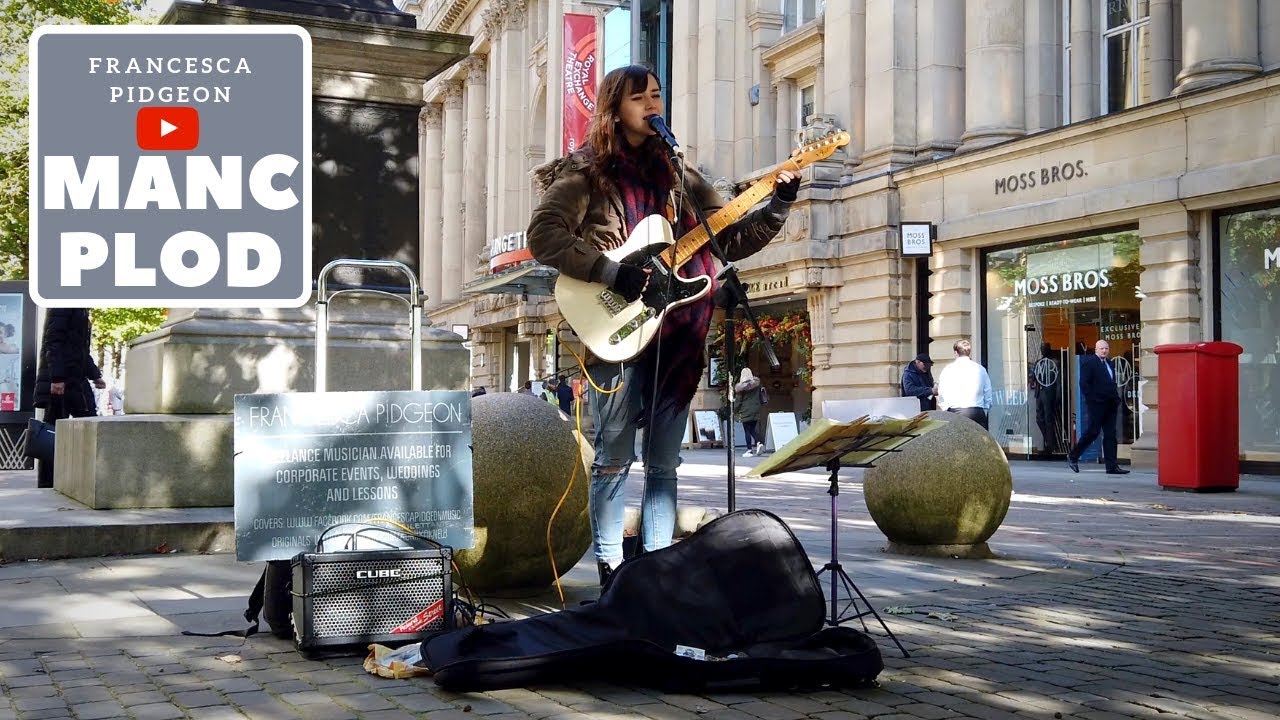 Francesca Pidgeon in St. Ann's Square, Manchester [4K60fps]