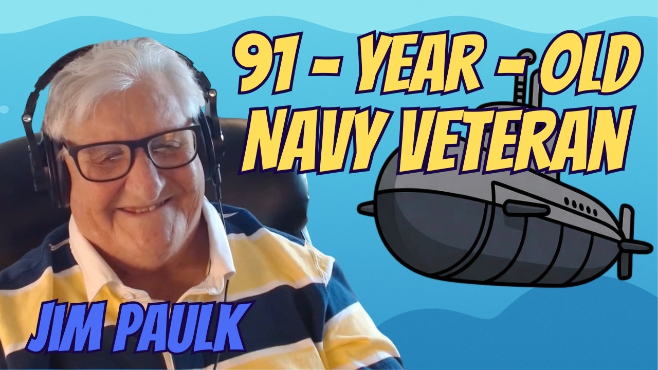 The Storyteller: 91yo Navy Vet Brings His Classmates' Untold Stories to Life | Jim Paulk