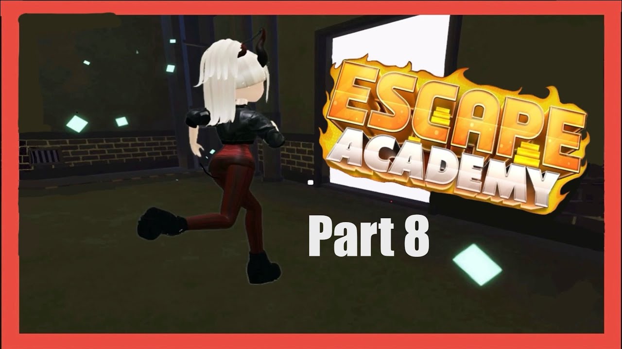 Roblox Escape Academy Part 8 - Self Jumpscare