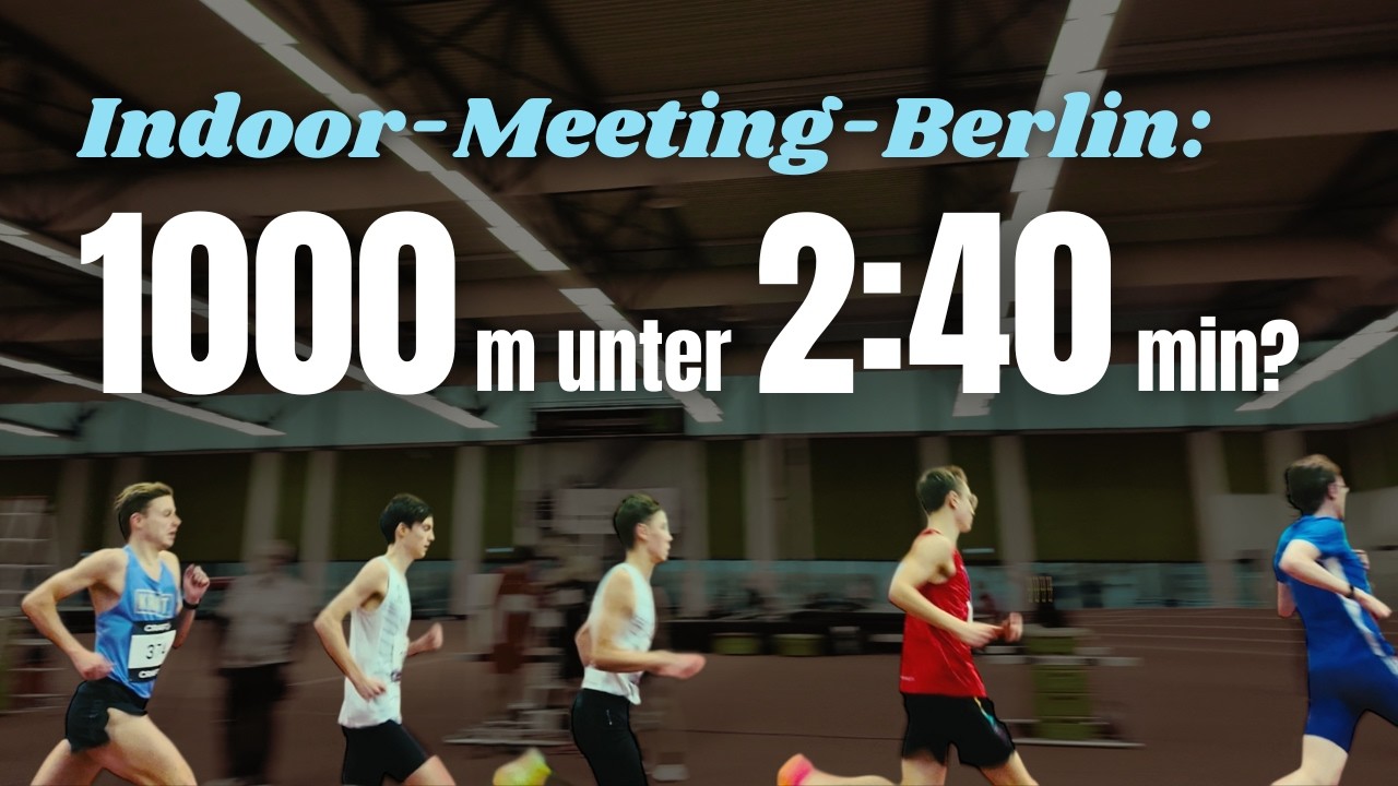 Kann ich auch Spikes und Halle? 🫣 | indoor track race vlog