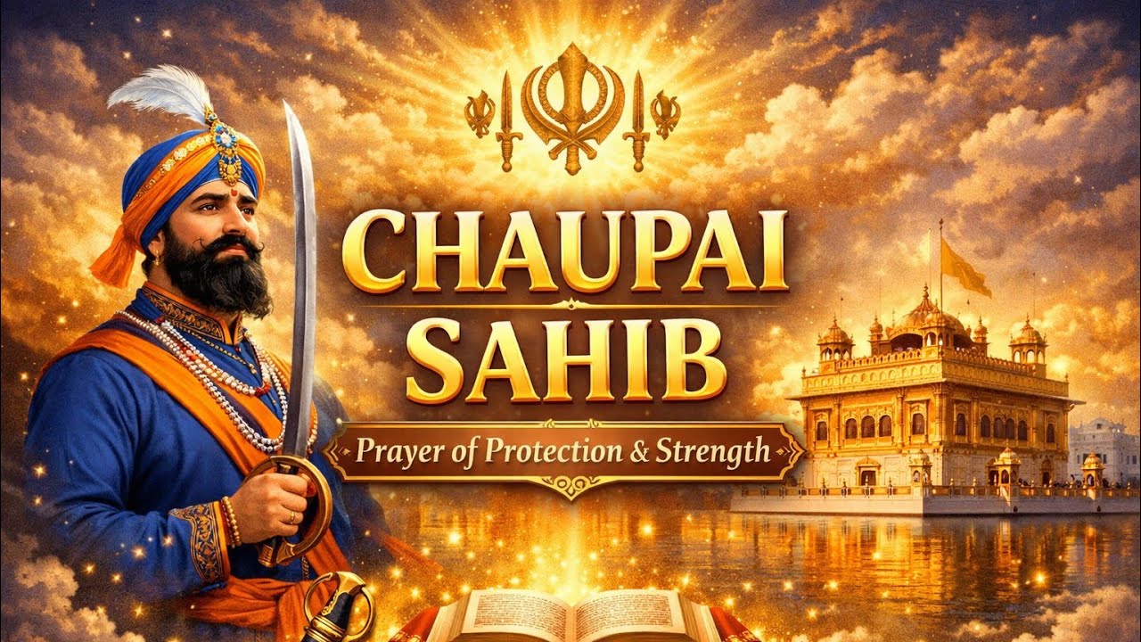 Chaupai Sahib Path | Full Gurbani Path | Chaupai Sahib Nitnem | #chaupaisahib #livegurbani