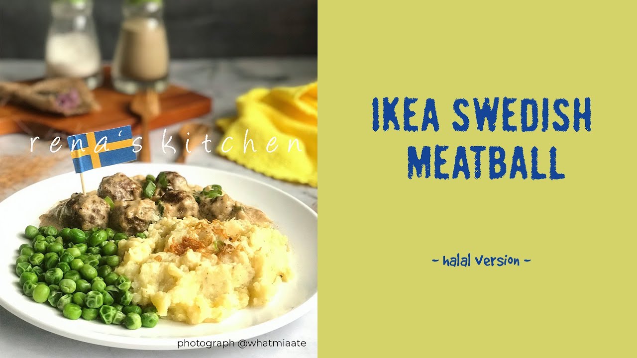 Ikea Swedish Meatballs (Newly Improved Recipe-Halal Version) &ndash; Episode 287