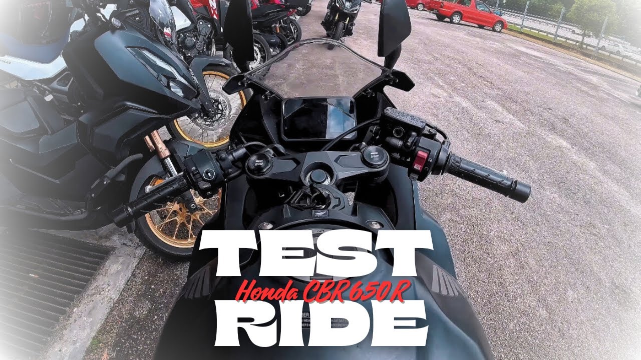 Test Ride Honda CBR 650R E-Clutch Malaysia