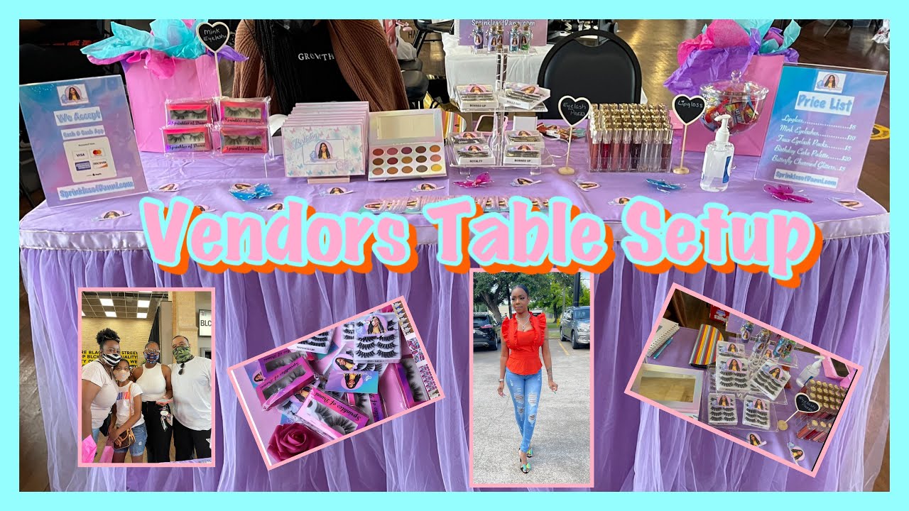 Vendor Table Setup | Entrepreneur Life