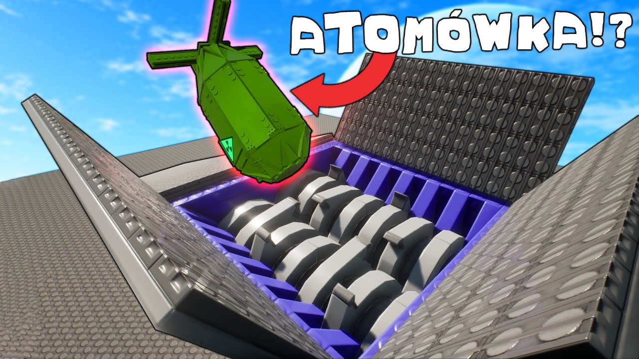 ❄️ WRZUCIŁEM ATOMÓWKE DO NISZCZARKI | BRICK RIGS |