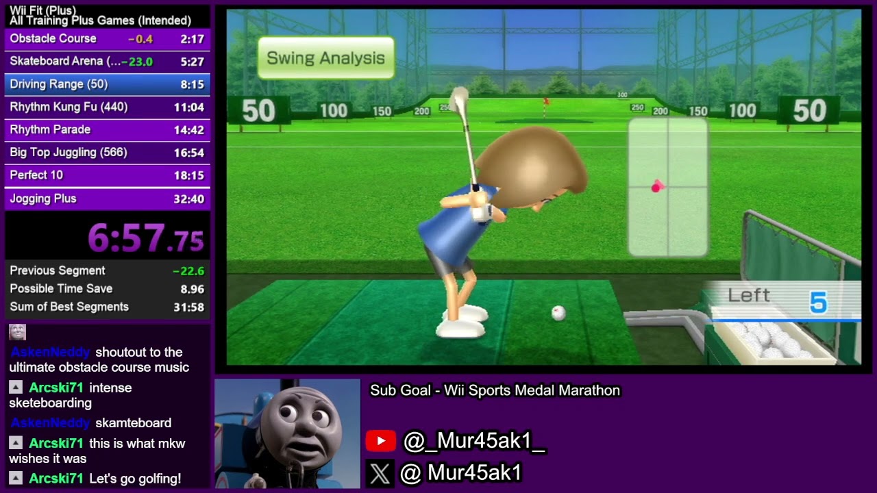 Wii Fit (Plus) - All Training Plus Games (Intended - 32:06)