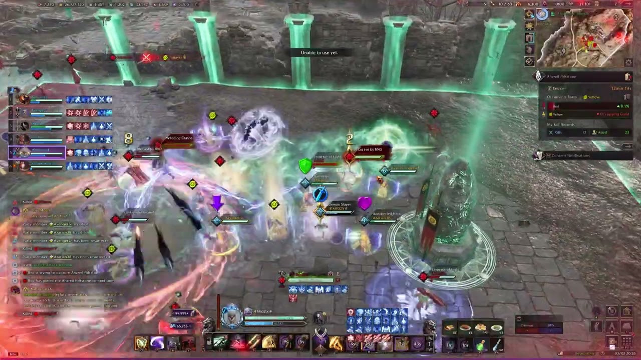 Throne and Liberty Wargame Divided vs Ascend 02/03/2026