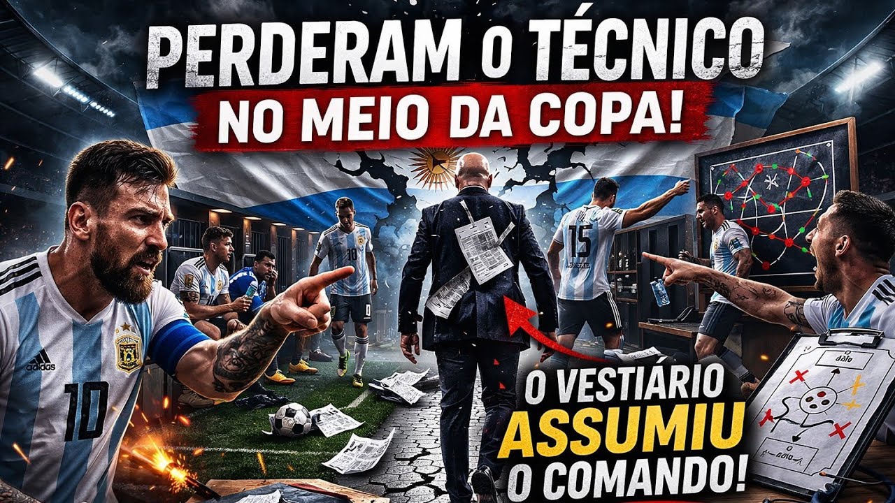 O dia em que o vestiário assumiu o controle da Argentina no meio da copa!