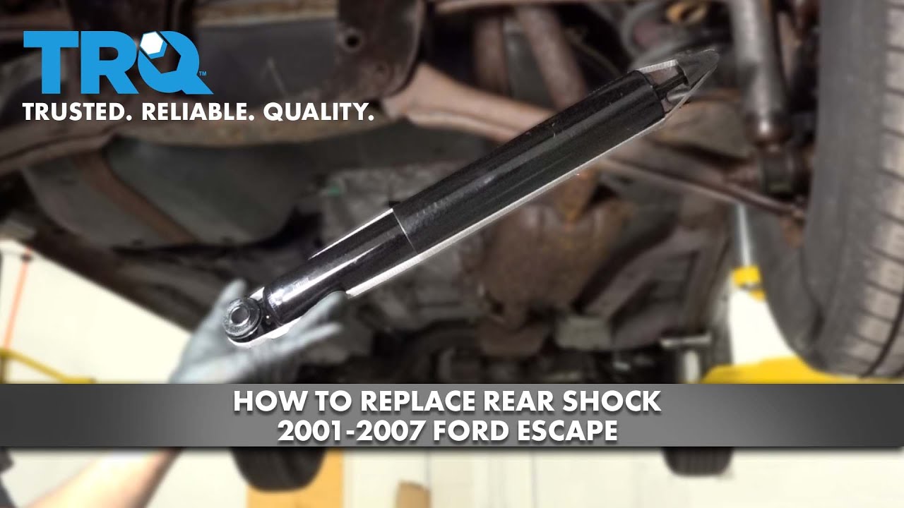 How to Replace Rear Shock 2001-2007 Ford Escape