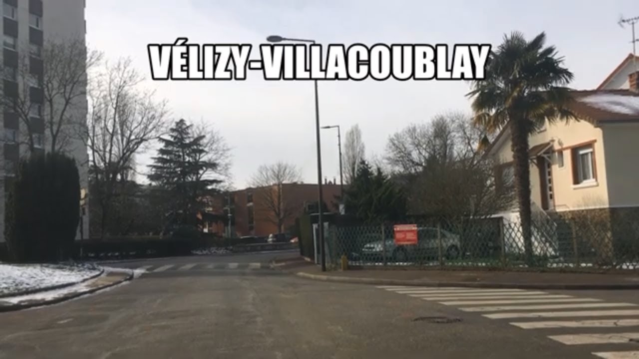 Vélizy-Villacoublay -1 -Roote 4K- Drinving- Region de france