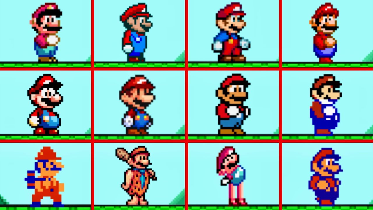 The Multiverse of Mario in Super Mario Bros. [SNES]