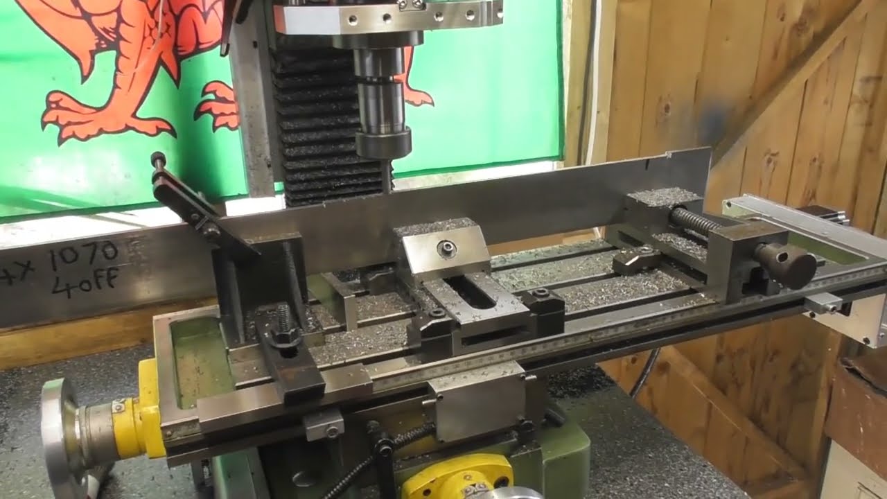 Machining a large part on a small mill