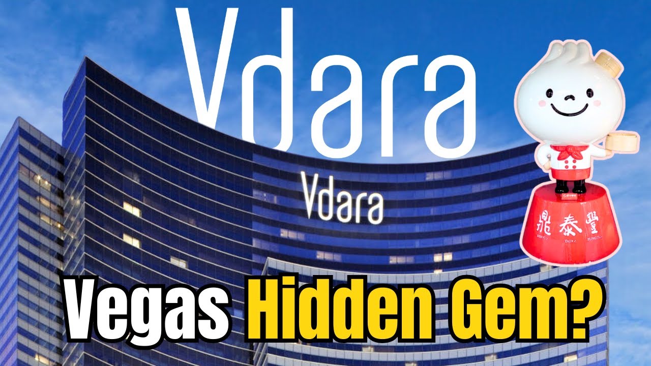 I Stayed at Vdara Hotel Las Vegas + Tried the Famous Dumplings at Din Tai Fung at Aria 🥟